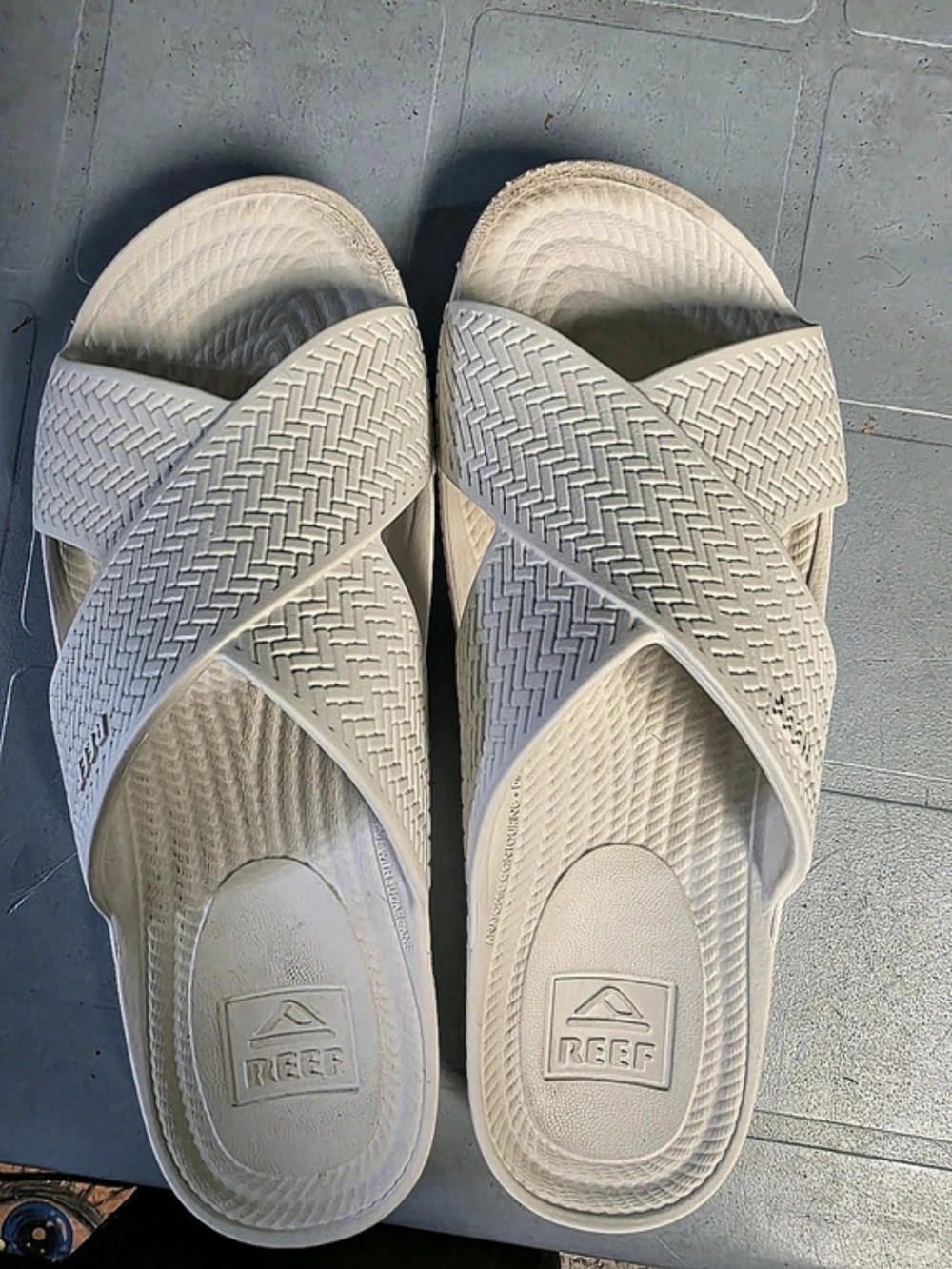 Reef Water X Slide Women's Sandals White Size 11
